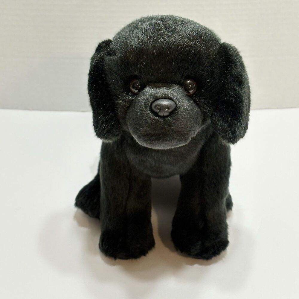 Bearington Collection Lil’ Jet Labrador Retriever Plush Stuffed Animal 16”
